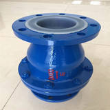 襯氟旋啟式止回閥 H44F46-16P 不銹鋼襯氟止回閥 襯氟逆止閥