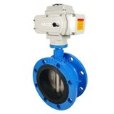 電動(dòng)軟密封法蘭蝶閥D941X開關(guān)調(diào)節(jié)型220v切斷閥控制閥