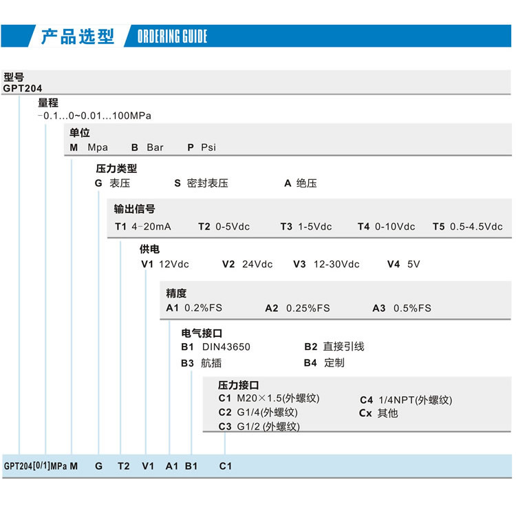 GPT204數(shù)顯壓力變送器