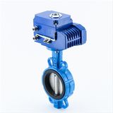 供應(yīng)電動(dòng)對(duì)夾軟密封蝶閥 D971X-16Q 調(diào)節(jié)型 電動(dòng)對(duì)夾蝶閥