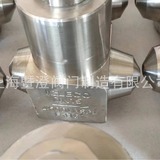 高壓焊接止回閥對(duì)焊單向閥 4500LB不銹鋼316L 超高壓H61Y工廠批發(fā)