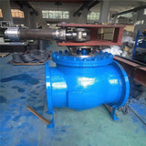氣動(dòng)偏心半球閥V型固定式軟密封切斷球閥醬酒管道閥PQ640F-16C