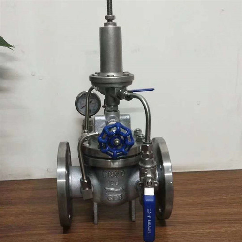 可調(diào)式減壓穩(wěn)壓閥 鑄鐵水利控制閥門(mén) 200X-25 先導(dǎo)式減壓閥 DN400