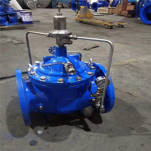 400X-16C流量控制閥水位控制閥 鑄鋼材質(zhì) 先導式流量調(diào)節(jié)閥HC400X