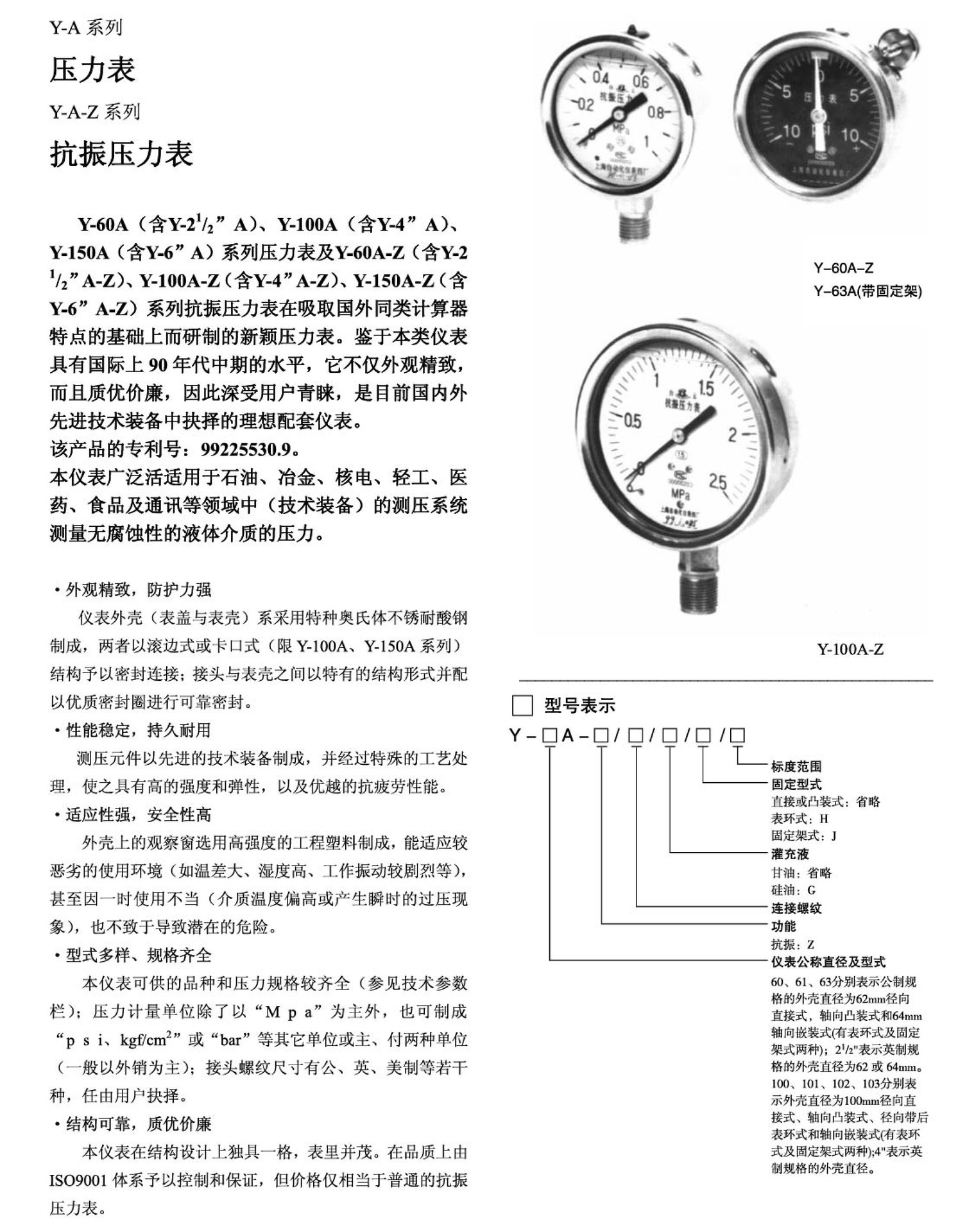 壓力表樣本-68