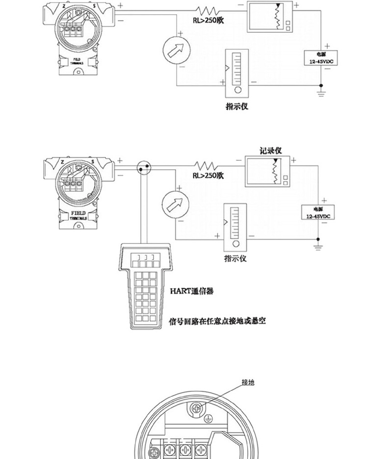 單法蘭液位變送器-09