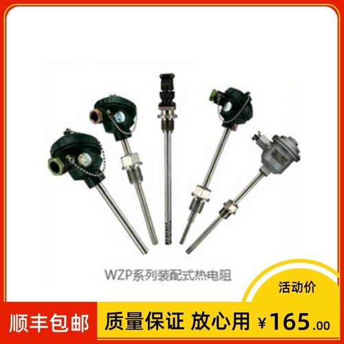 WZP-221溫度傳感器PT100 0~450度WZP2-221雙支鉑熱電阻0-500℃200