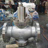 上海上自儀水用軟密封減壓閥 Y42X-10C法蘭鑄鋼減壓閥Y42X 彈簧活塞式減壓閥