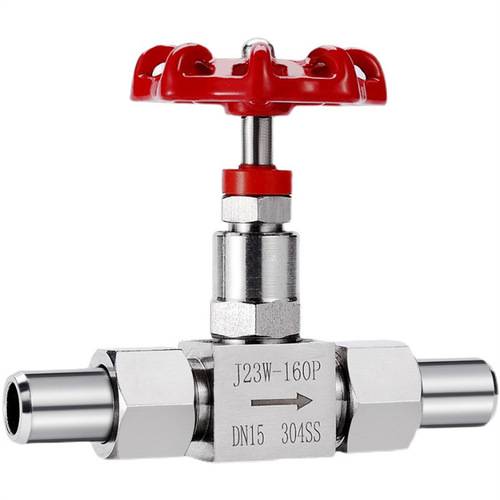供應(yīng) J23W-160P 高壓儀表閥截止閥 304/316L不銹鋼焊接針型閥