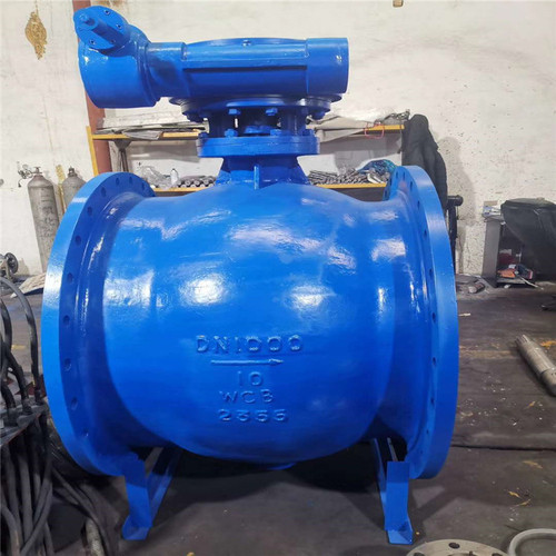 球墨鑄鐵上裝側(cè)裝手電偏心半球閥 PQ340F-10Q 液動偏心半球閥