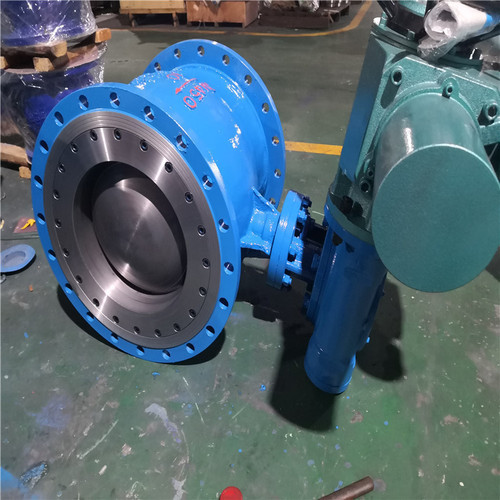 球墨鑄鐵PBQ940X-10Q 防爆電動(dòng)偏心半球閥 電動(dòng)卸灰固定球閥DN700