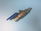壓力表球閥 氣源球閥 M20x1.5 DN10 QGQY-64P高壓球閥 壓力表球閥