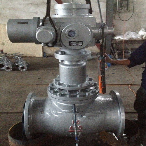 電動柱塞閘閥 UZ941H-10C/P 鑄鋼 不銹鋼柱塞法蘭電動閘閥 硬密封