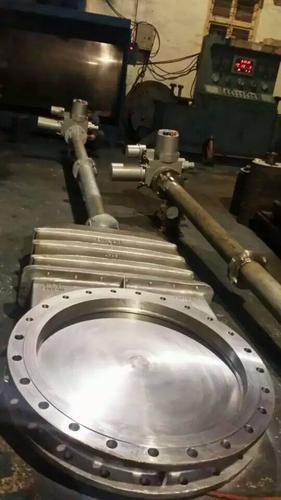 礦用電動(dòng)不銹鋼刀閘閥 DMZ973W-10R 316暗桿電動(dòng)刀型煤型刀閘閥