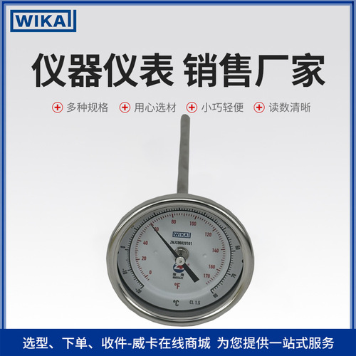 上海自儀銷售溫度計 工業(yè)用儀器儀表ZNJC06020101系列型溫度計