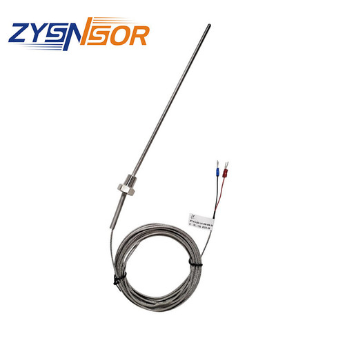 ZYSENSOR K型鎧裝熱電偶-50-150度 探頭250mm管徑5mm螺紋1/4 網(wǎng)線