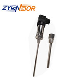 ZYSNSOR溫度傳感器RTD04-1122-WON 0-150℃ 100MM電流輸出1/4*1/2
