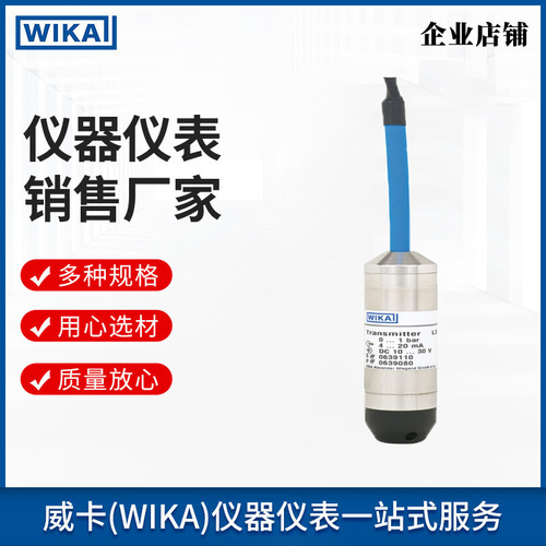 上海自儀銷售wika變送器 測量精密 用于江河湖泊的水位測量LS-10壓力變送器