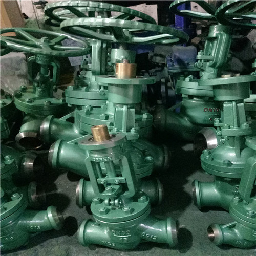 鍛鋼真空截止閥 DKJ41H-40C 蒸汽導(dǎo)熱油截止閥電站截止閥手動(dòng)