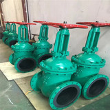 法蘭鑄鋼 全襯膠閘閥 法蘭全襯膠閘閥Z41J-10C 碳鋼材質 機械化工