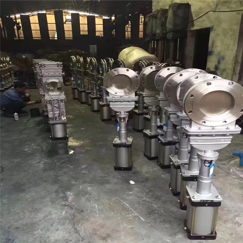 氣動(dòng)刀閥雙作用DMZ673X-16C 碳鋼走水排污軟密封閘板閥 插板閥