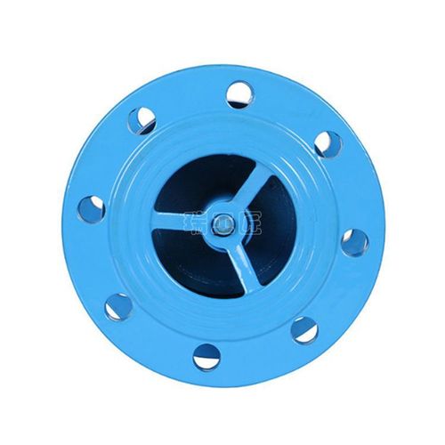 法蘭消聲止回閥HC41X-16Q消音臥式逆止閥立式單向閥貴龍標(biāo)一塘沽