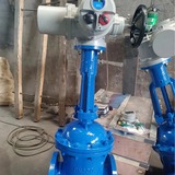 上海上自儀閘閥改造電動(dòng)裝置DZW45遠(yuǎn)程Z45X-16Q軟密封Z945X閘閥 RVHX