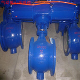氣動(dòng)偏心半球閥 雙偏心球墨鑄鐵材質(zhì) 大口徑 PBQ640F-16Q DN500