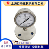 Y-100BZ/Z/MF/316不銹鋼隔膜壓力表充油耐震法蘭連接上海自動化儀