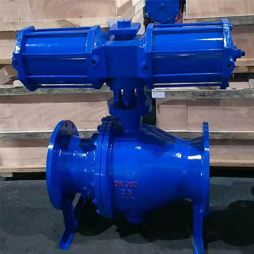 氣動卸灰球閥Q647MF-6C 鑄鋼氣動噴煤粉球閥 氣動硬密封金屬球閥
