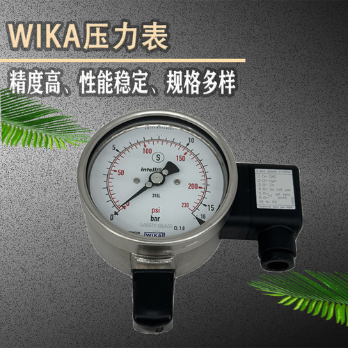 上海自儀銷售帶電信號輸出的波登管壓力表 高精度測量工業(yè)安全應(yīng)用PGT23.100