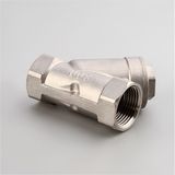 不銹鋼絲扣Y型過濾器GL11W過蒸汽水G螺紋唐工滬工