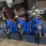400X-10Q流量控制閥膜片式控制閥球墨鑄鐵不銹鋼材質水利控制閥