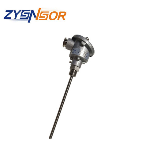 ZYSENSOR溫度傳感器PT100 管長可訂購 管徑8MM -50-200℃ 4-20MA