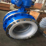 單/雙作用氣動(dòng)襯P0球閥 氣動(dòng)法蘭襯氟球閥 DN80 Q641P0-16R