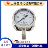 Y-102BF不銹鋼徑向帶邊壓力表上海自動化儀表四廠