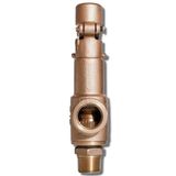 全銅絲扣安全閥 A28W-16T 彈簧全啟式安全閥 全啟式外螺紋安全閥