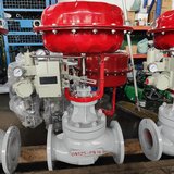 單座氣動(dòng)鑄鋼調(diào)節(jié)閥 ZJHP-64C DN80 高壓隔膜式調(diào)節(jié)閥 ZJHM