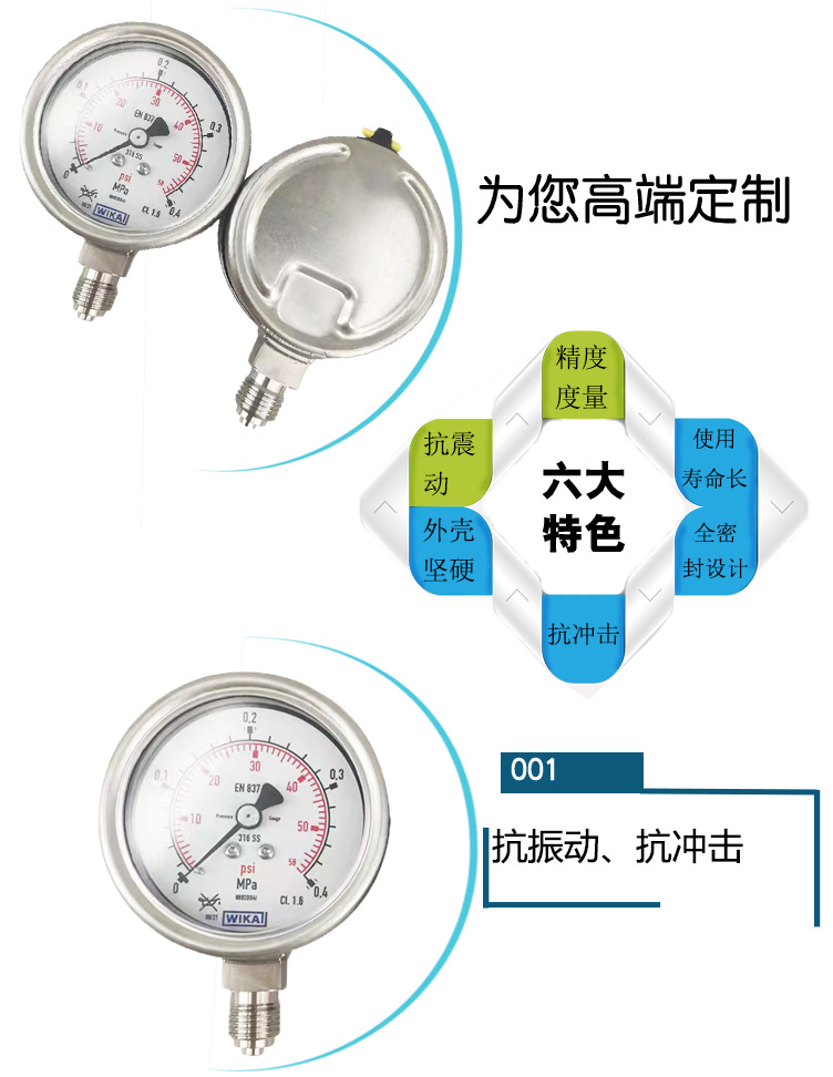波登管壓力表232.50.063_04