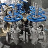 不銹鋼平板閘閥 Z43WF-40P DN300不銹鋼石油天然氣煤氣平板閘閥門