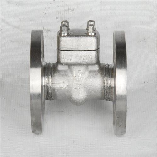 上海上自儀供應(yīng)不銹鋼法蘭止回閥 H41W-25P 鍛造升降式止回閥 304 316L