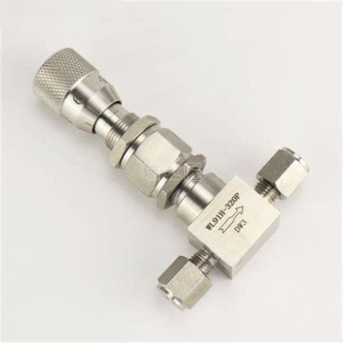 不銹鋼卡套微量調(diào)節(jié)閥WL91H-320P高壓帶刻度氣體調(diào)節(jié)針型閥