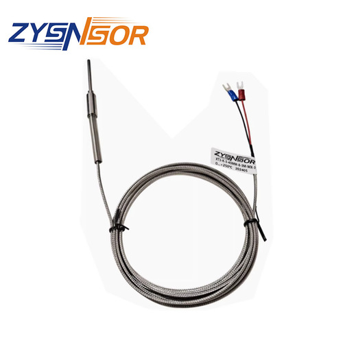 ZYSNSOR出線式熱電偶K型 3MM 45MM 0-250度 3米WX 316材質(zhì)