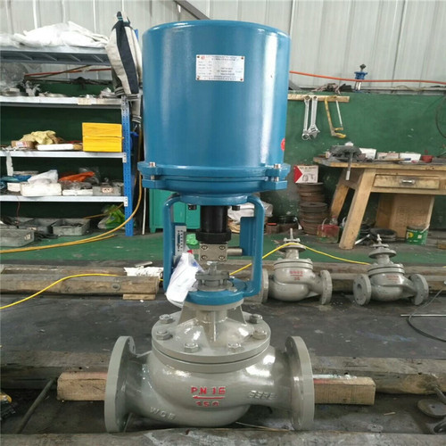 電動比例調(diào)節(jié)閥ZDLP-16C單座蒸汽導(dǎo)熱油電控溫度壓力電動調(diào)節(jié)閥
