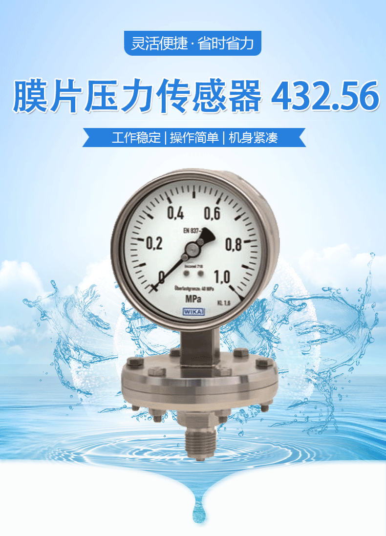 膜片式壓力表432.56型_01